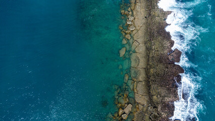 Praia do francês - Foto de drone 