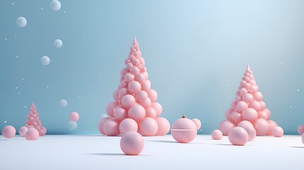 3D Render New Year Background, Simple , Celebration, Festive, Holiday