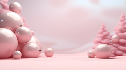 3D Render New Year Background, Simple , Celebration, Festive, Holiday