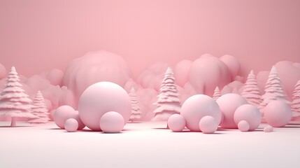 3D Render New Year Background, Simple , Celebration, Festive, Holiday