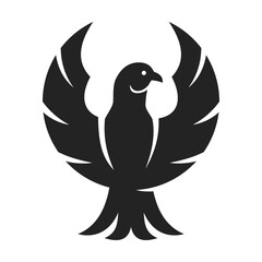 Pigeon Logo template Isolated. Brand Identity. Icon Abstract Vector graphic