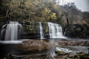 Four Falls Brecon Beacons Wales