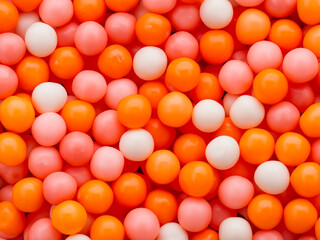 background made of many colorful candies