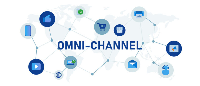 omni-channel commerce shopping integrated distribution channel in transaction