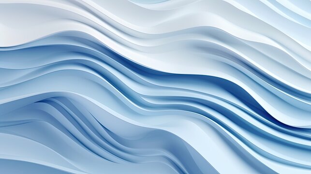 abstract blue background with smooth lines and waves in it