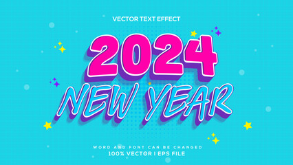 Vector 3D text style
