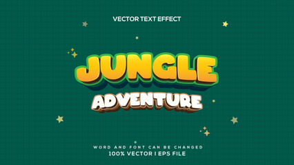 Vector 3D text style