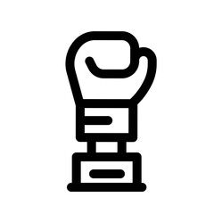 Boxing Trophy Icon