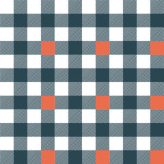 Gingham Pattern in Retro Colors