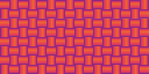 red brick background, abstract geometric pattern