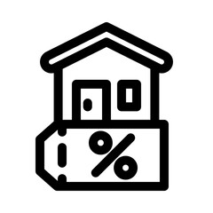 Discount House Icon