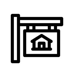 House For Sale Sign Icon