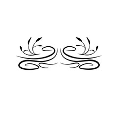 Swirl corner wedding 