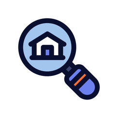 Searching House Icon