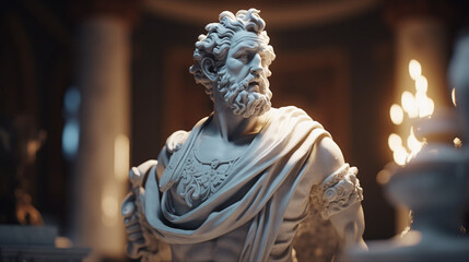 statue of a lion