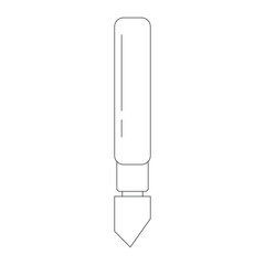 glass cutter icon vector