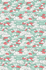 Perfectly Seamless Abstract Pattern