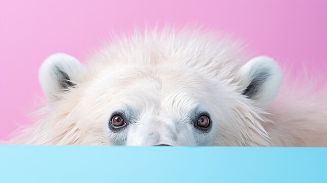 white dog HD 8K wallpaper Stock Photographic Image 