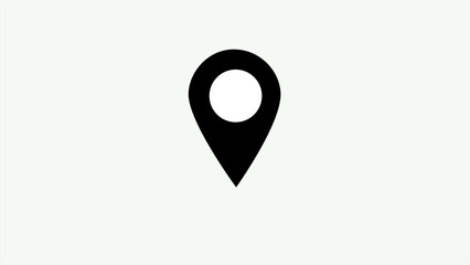 GPS location Map pointer icon. location icon illustration. Design can use for web and mobile app.