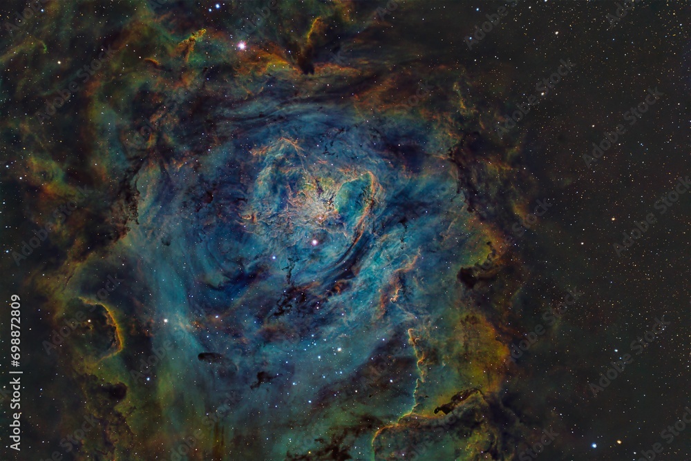 Wall mural lagoon nebula 4