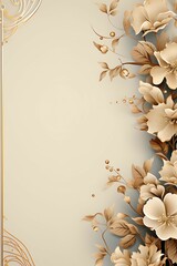 flat simple Islamic ornament background