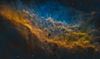 California Nebula 2 - obrazy, fototapety, plakaty