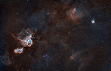 Heart Nebula Wide Field