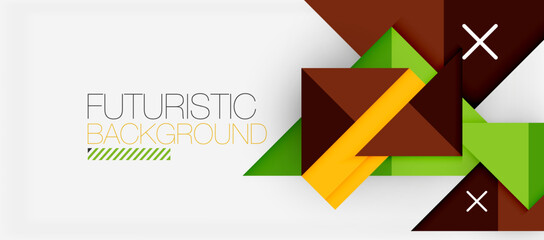 Triangle Vector Background Illustration For Wallpaper, Banner, Background, Card, Book Illustration, landing page