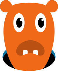 cartoon character vector illustration
