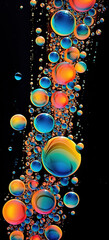 bubbles in water, generative ai