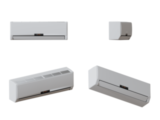 air conditioner isolated