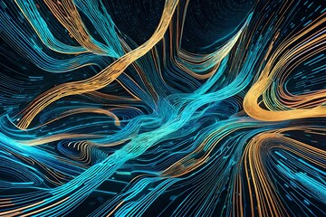 abstract fractal background