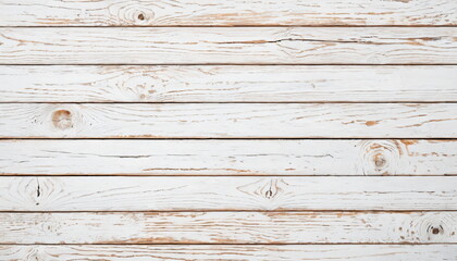 Obraz premium White Old Wood Wall: A Natural Pattern Background