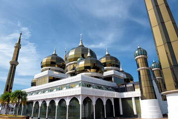 Crystal Mosque, Terengganu, Malaysia - A grand structure made of steel, glass and crystal. The...