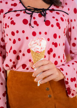 Colorful Melty Ice Cream 