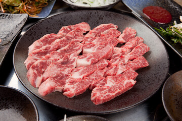 Grilled beef