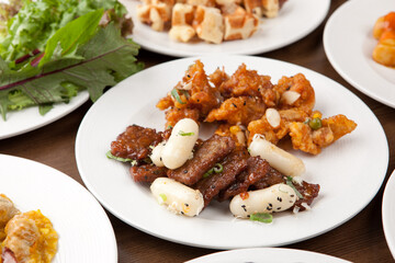 cheese tteokgalbi