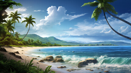 Tropical beach