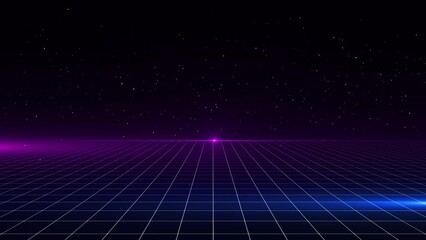 Digital Data Technology Grid Fx digital grid pattern box dot Background. Technology Background Digital Environment 4K. A grid of numbers. HUD. grid electrified line style. line landscape,