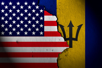 Relations between america and barbados