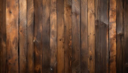Classic Charm: Old Wood Wall Texture in Earthy Brown