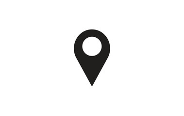 Map pointer icon. location symbol. Flat design. trendy style illustration on white background.