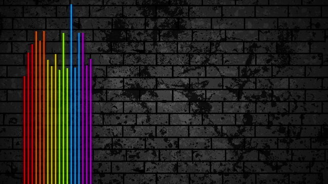 LGBTQ Pride Month abstract grunge background