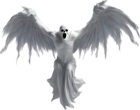 A close-up of a scary demon. 