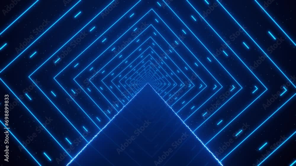 Poster 4k abstract circular radial tunnel lines background, data flow optical fibre effect. sci-fi style bl
