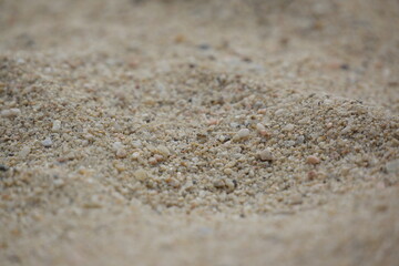 Macro of sand ripples on the beach, good lighting, texture