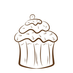 Illustration Cupcake