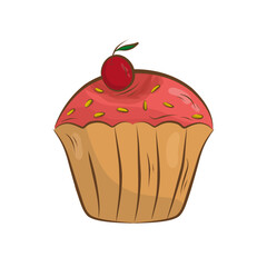 Illustration Cupcake