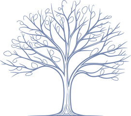 Obraz premium 나무 일러스트