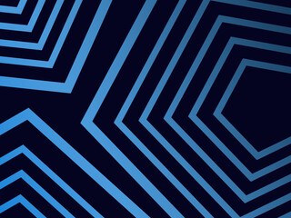 Premium background design with diagonal dark blue stripes pattern. Vector horizontal template for digital lux business banner, contemporary formal invitation, luxury voucher, prestigious gift certific - obrazy, fototapety, plakaty